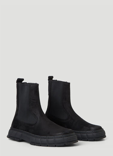 Virón 1997 Recycled Chelsea Boots Black vir0346009