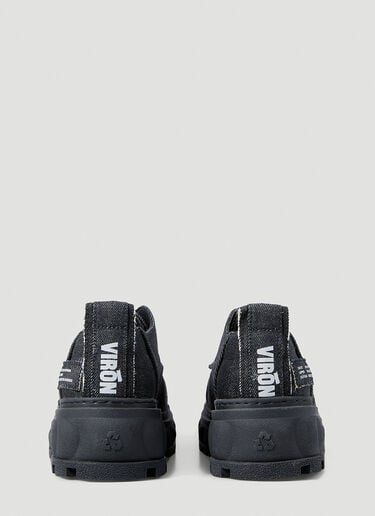 x LN-CC Alter Denim Shoes Virón x LN-CC Alter Denim Shoes Black vir0350002