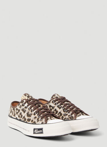 Visvim 스캐그웨이 레오파드 스니커즈 베이지 vis0152026