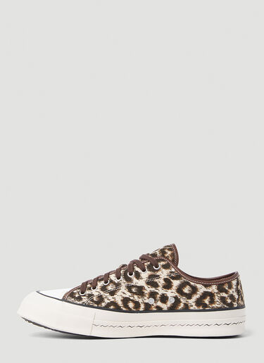 Visvim 스캐그웨이 레오파드 스니커즈 베이지 vis0152026