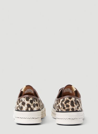 Visvim 스캐그웨이 레오파드 스니커즈 베이지 vis0152026