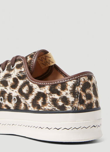 Visvim 스캐그웨이 레오파드 스니커즈 베이지 vis0152026