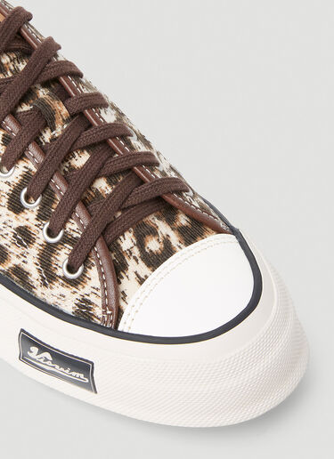 Visvim 스캐그웨이 레오파드 스니커즈 베이지 vis0152026