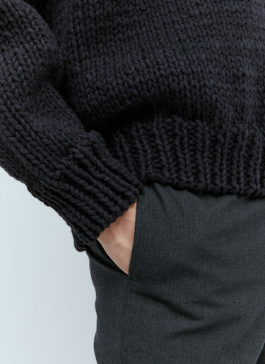엠플러스 V-넥 스웨터 Visvim 엠플러스 V-넥 스웨터 블루 vis0154005