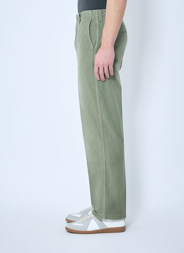 Wide Chino Pants Visvim Wide Chino Pants Green vis0158014