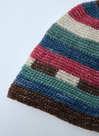 Visvim Meda Crochet Knit Hat Multicolour vis0158032