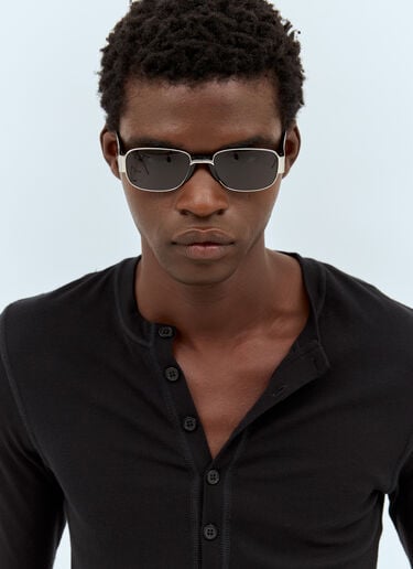 Square-Oval Sunglasses Dries Van Noten Square-Oval Sunglasses Black vns0158001