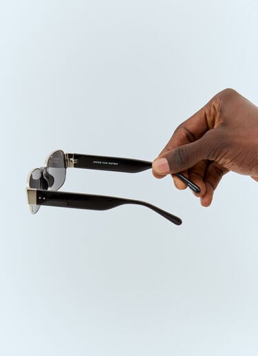 Square-Oval Sunglasses Dries Van Noten Square-Oval Sunglasses Black vns0158001