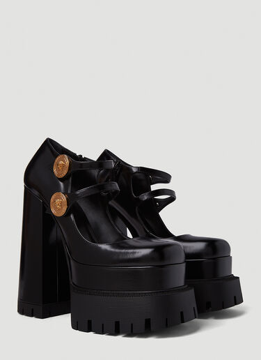 Medusa Aevitas Platforms Pumps Versace Medusa Aevitas Platforms Pumps Black vrs0250023
