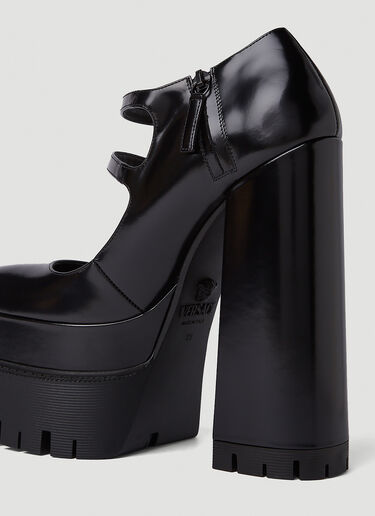 Versace Medusa Aevitas Platforms Pumps Black vrs0250023
