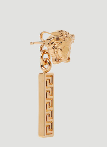 Versace 메두사 그레카 이어링 골드 vrs0251082