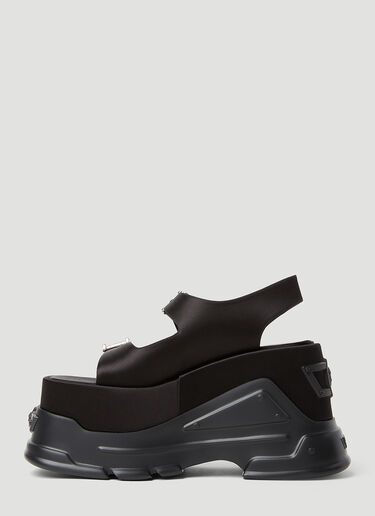 Versace Platform Sandals Black vrs0252026