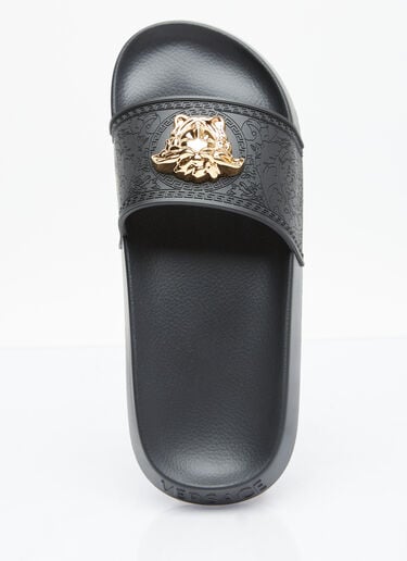 Versace Medusa Slides Black vrs0253025