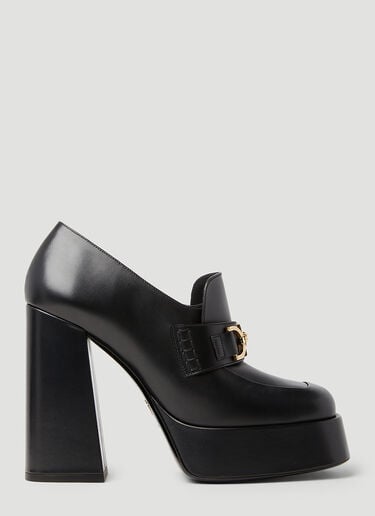 Versace Aevitas Platform Heels Black vrs0253027