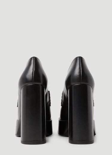 Versace Aevitas Platform Heels Black vrs0253027