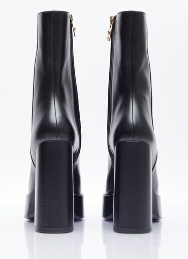 Aevitas Single Platform Leather Boots Versace Aevitas Single Platform Leather Boots Black vrs0253029