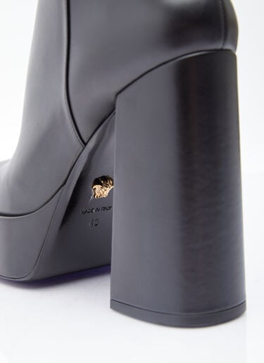 Aevitas Single Platform Leather Boots Versace Aevitas Single Platform Leather Boots Black vrs0253029