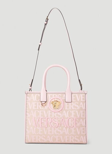 Allover Small Tote Bag Versace Allover Small Tote Bag Pink vrs0253050