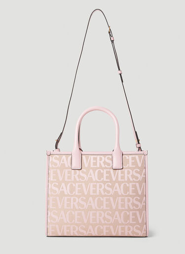 Versace Allover Small Tote Bag Pink vrs0253050