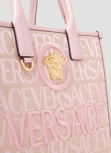 Allover Small Tote Bag Versace Allover Small Tote Bag Pink vrs0253050
