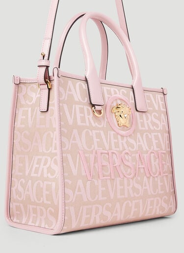 Allover Small Tote Bag Versace Allover Small Tote Bag Pink vrs0253050