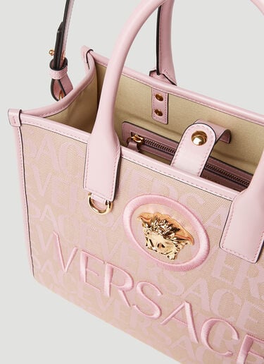 Allover Small Tote Bag Versace Allover Small Tote Bag Pink vrs0253050