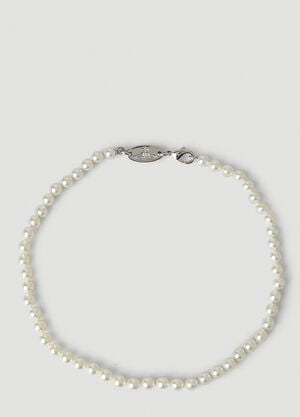 Vivienne Westwood 스튜어트 스와로브스키 펄 네크리스 화이트 vvw0148020