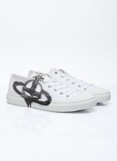 Plimsoll Low Top 2.0 Sneakers Vivienne Westwood Plimsoll Low Top 2.0 Sneakers White vvw0156011