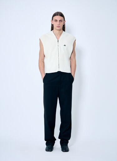 Vivienne Westwood Jess Zip Vest Cream vvw0159008