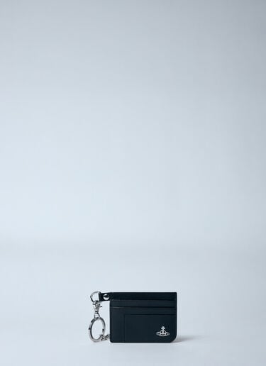 フラットチェーンカードウォレット Vivienne Westwood フラットチェーンカードウォレット ブラック vvw0159012
