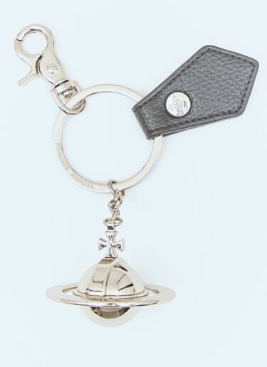 Vivienne Westwood 3D 星环钥匙环 黑色 vvw0159024