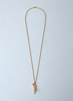 Vivienne Westwood Man. Satyr Pendant Necklace Gold vvw0160025