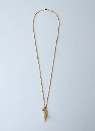 メンズ。 サタイア・ペンダントネックレス Vivienne Westwood メンズ。 サタイア・ペンダントネックレス ゴールド vvw0160025
