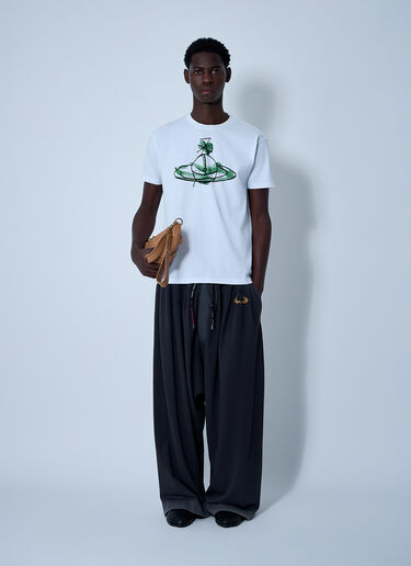 ロゴモチーフTシャツ Vivienne Westwood ロゴモチーフTシャツ ホワイト vvw0161001