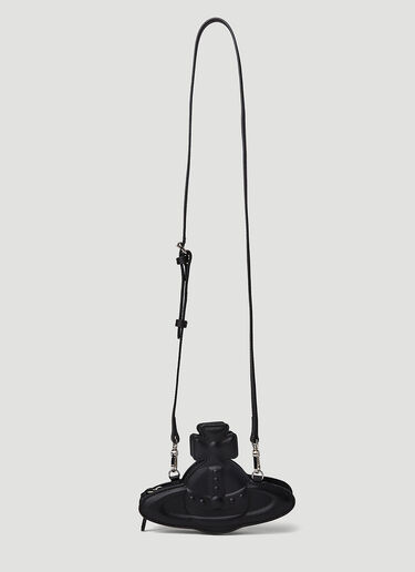 Injected Orb Nano Shoulder Bag Vivienne Westwood Injected Orb Nano Shoulder Bag Black vvw0249042