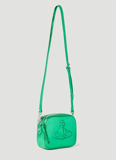 Vivienne Westwood Anna Camera Shoulder Bag Green vvw0251046