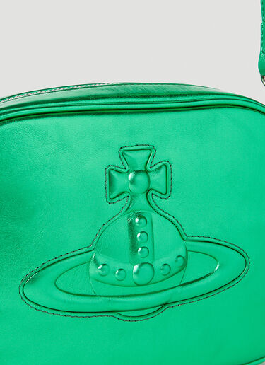 Vivienne Westwood Anna Camera Shoulder Bag Green vvw0251046