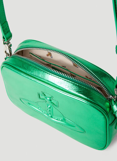Vivienne Westwood Anna Camera Shoulder Bag Green vvw0251046