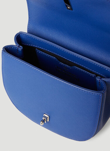Vivienne Westwood 소피아 Saddle 숄더백 블루 vvw0251067