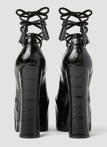 Elevated Ghillie Platform Shoes Vivienne Westwood Elevated Ghillie Platform Shoes Black vvw0251134