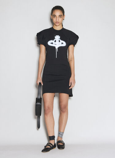 스프레이 오브 풋볼 원피스 Vivienne Westwood 스프레이 오브 풋볼 원피스 블랙 vvw0253017