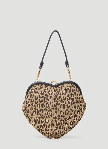 Vivienne Westwood 벨 하트 프레임 핸드백 골드 vvw0253035