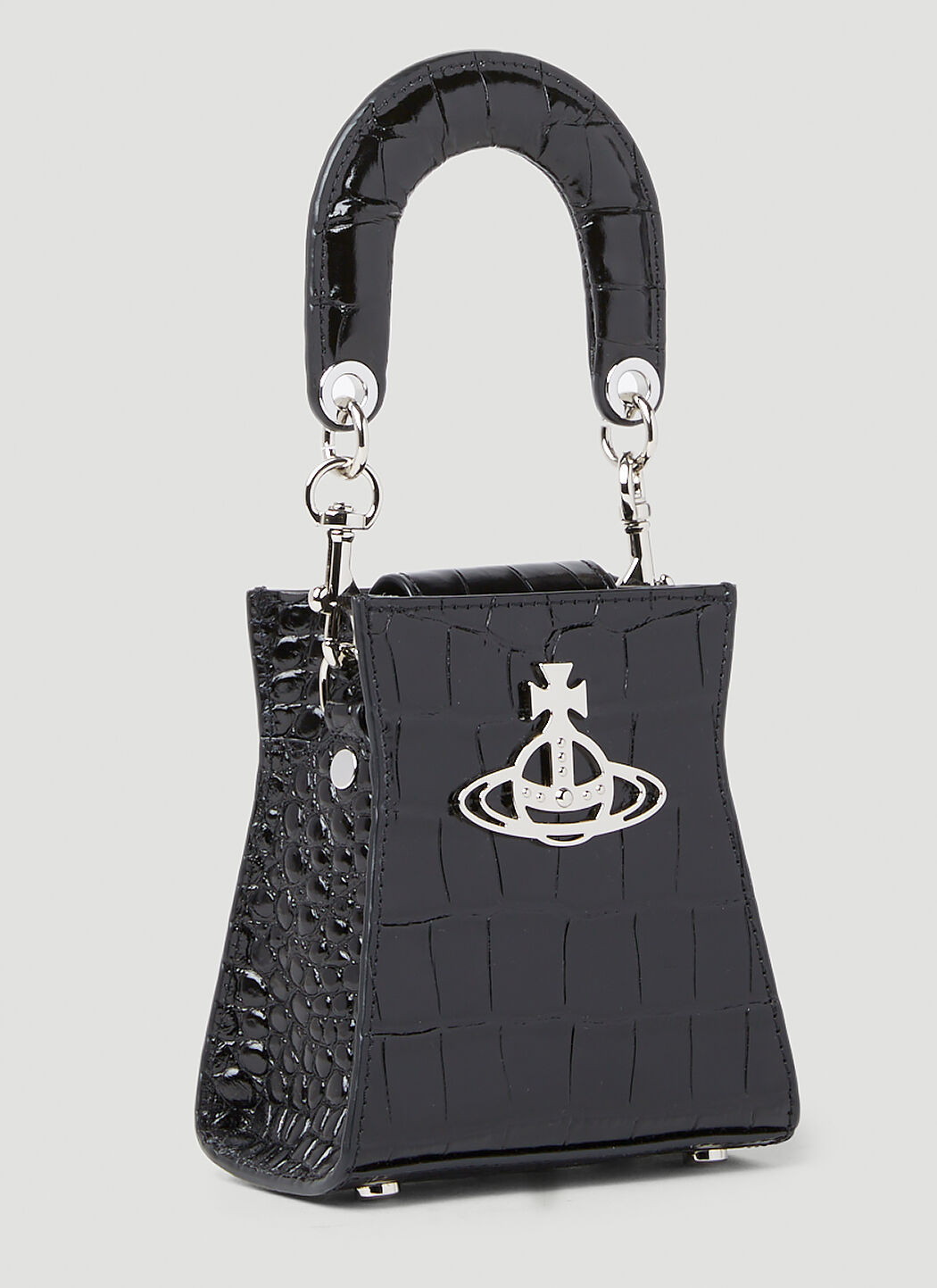 Vivienne Westwood Women's' Kelly Small Handbag in Black | LN-CC®