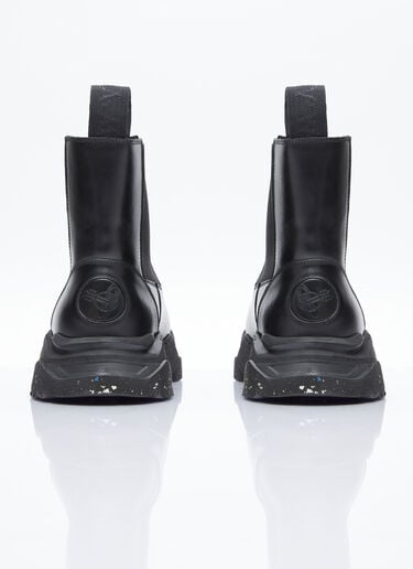 Vivienne Westwood Romper Leather Chelsea Boots Black vvw0254015