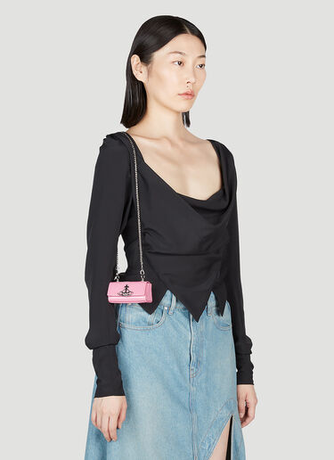 Vivienne Westwood Lipstick Case Mini Shoulder Bag Pink vvw0254025