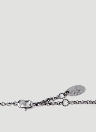 Vivienne Westwood 迷你浅浮雕项链 银色 vvw0254034