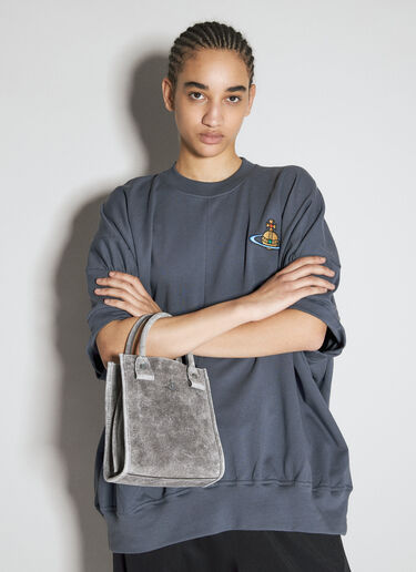 Vivienne Westwood 테디 스몰 핸드백 그레이 vvw0255004