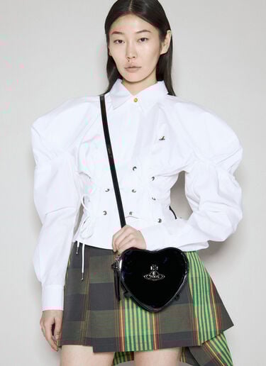 Louise Heart Crossbody Bag Vivienne Westwood Louise Heart Crossbody Bag Black vvw0255010