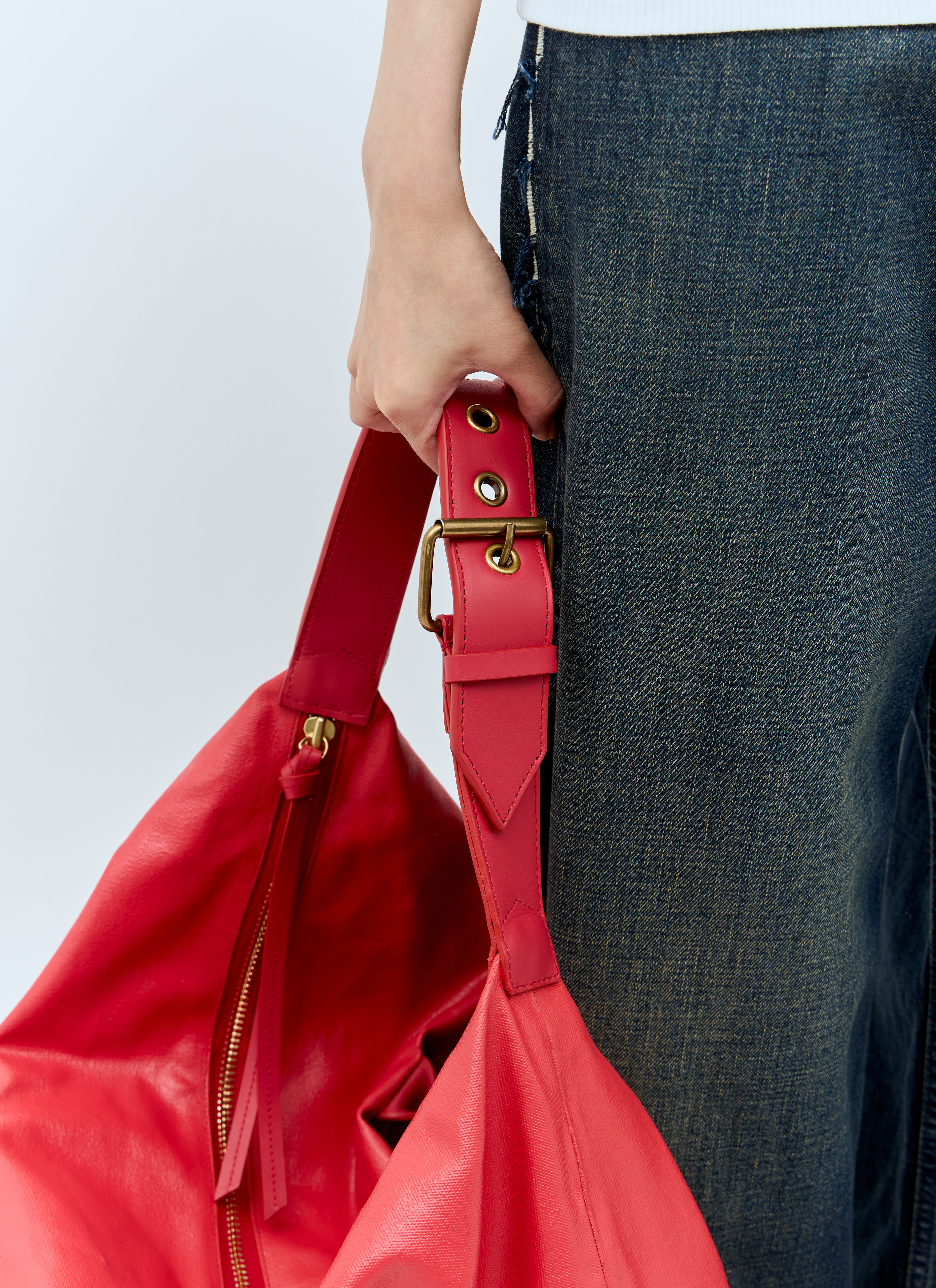 Vivienne Westwood Women's' Sid Weekender Bag in Red | LN-CC®