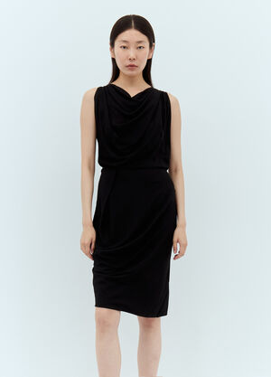 Vivienne Westwood 폰드 미디 원피스 블랙 vvw0257025